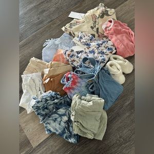 9-12 & 12-18 months old baby girl clothing bundle